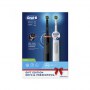 Oral-B | Pro3 3900 Cross Action | Electric Toothbrush | Rechargeable | For adults | ml | Number of heads | Black and White | Num - 4